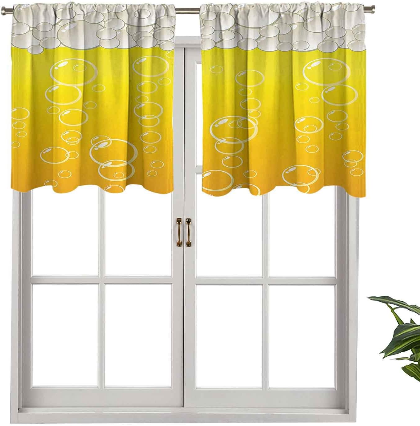 Hiiiman Cortina con aislamiento térmico para decoración del hogar