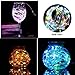 LED String Lights 3AA Battery Powered 16.4ft with 50 LEDs (RGB Multi-Color) Dimmable with IR Remote Control Waterproof Outdoor Wedding Party Decorative Light