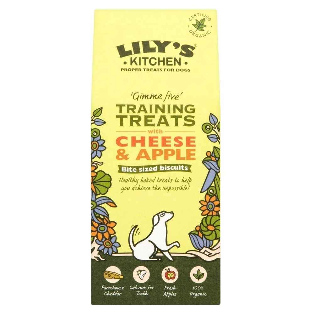 Lilys Kitchen Training Treats For Dogs Cheese & Apple, 100 g