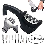 Kitchen Knife Sharpener - 3-Stage Knife Sharpening