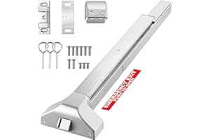VEVOR Push Bar Panic Exit Device, 31" Stainless Steel Commercial Panic Bar for Exit Doors, Emergency Exit Door Hardware with 