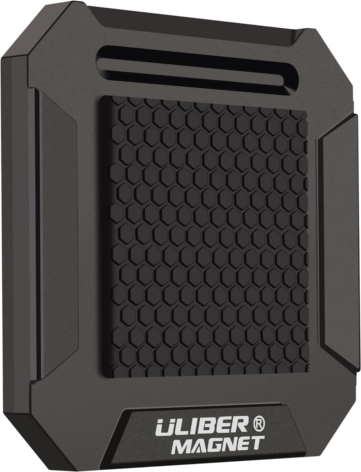 ULIBERMAGNET Magnetic Tool Holster, Heavy Duty Clip-On Belt Holder, Soild Aluminium Strong Tool Holster Belt Clip for Screwdrivers, Drills, Hammer, Pliers, Nails, Hardware Tools