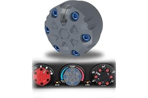 DUBBS HARDWARE Toyota Tacoma AC Control Knob Replacement - Tacoma Heater Knobs, Tacoma Climate Control Knobs, Dash Knob for 2005-2015 2nd Gen Tacoma - Durable Black Polymer with Easy Installation