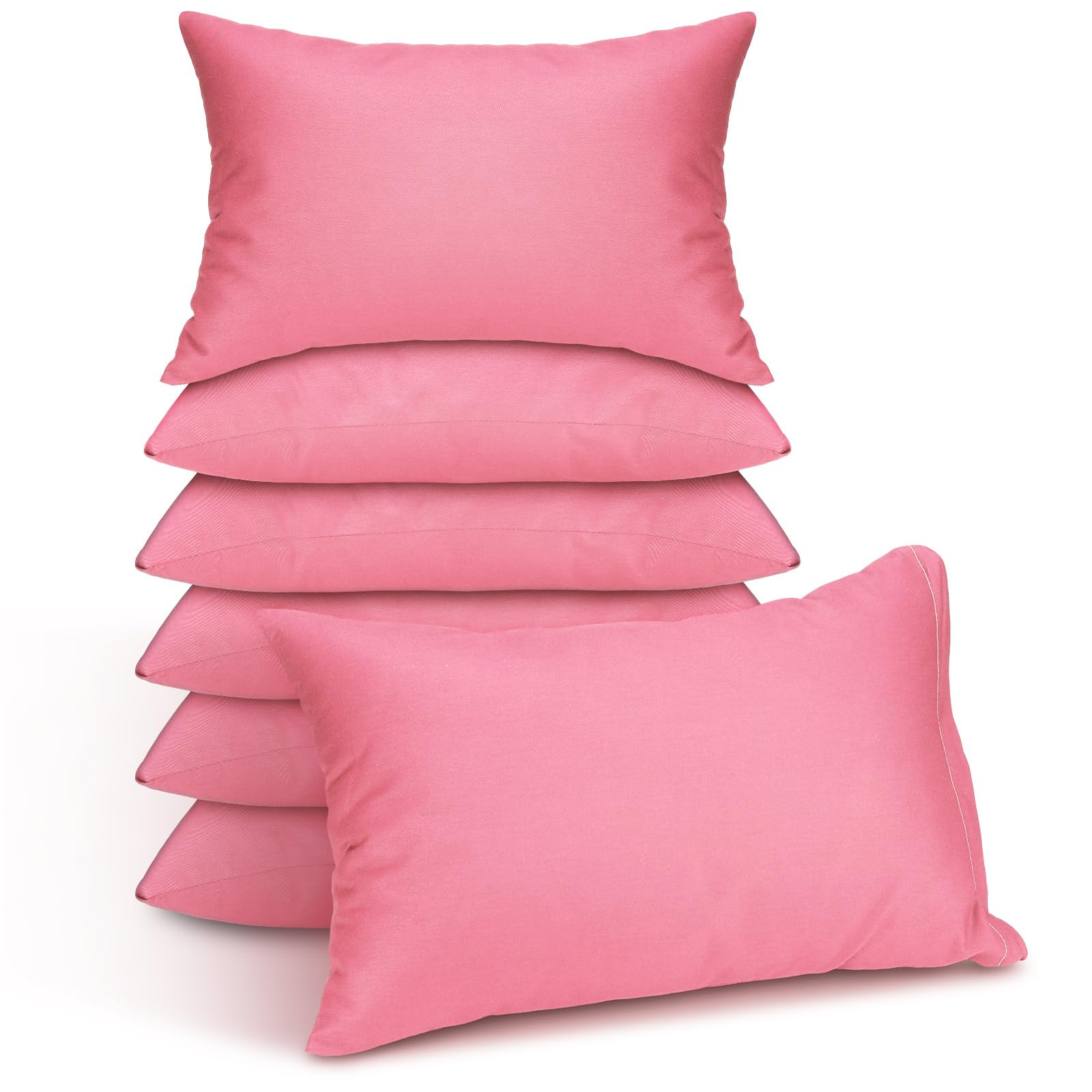 Photo 1 of Kigley 6 Pack Mini Pillows Bulk Small Pillows 14"x9" Soft Travel Nap Pillow for Daycare Nap Time Pet Neck Lumbar