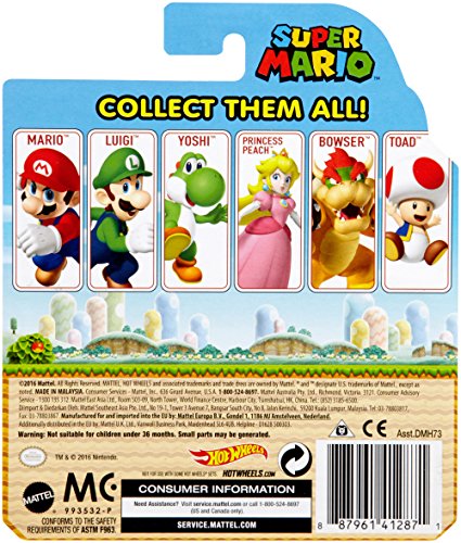 Hot Wheels Hot Wheels Mario Bros. Toad Car Vehicle