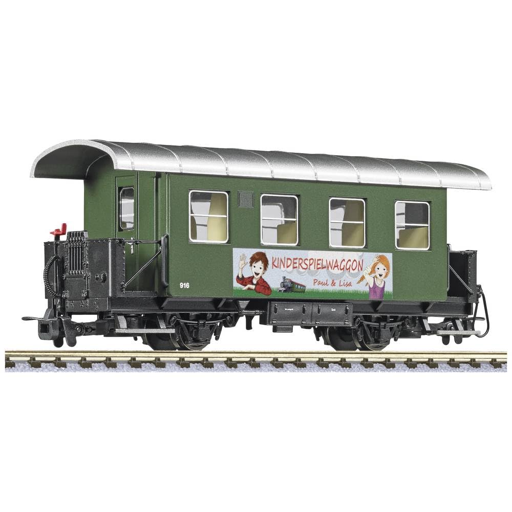 Liliput L344386 H0e 2-axle passenger car 916, children's play wagon of the Waldviertelbahn Personenwa