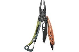 LEATHERMAN, Skeletool CX, 7-in-1 Lightweight, Minimalist Multi-Tool for Everyday Carry (EDC), Home, Garden & Outdoors, Aurora