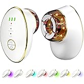 Red Light Therapy for Face,7 Color LED Lymphatic Drainage Massager Facial Cupping Suction for Skin Tightening, Face Lift Device