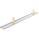 Bon Tool 83-156 42-Inch Two Knob Stucco Magnesium Darby, Serrated on One Side