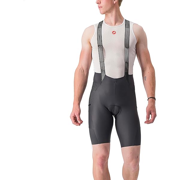 Amazon.com: Castelli Free AERO RC Classic SS23 BIBSHORT DK-GRY-HIB