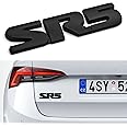 Lyxheth 3D SR5 Metal Emblem, Tailgate Emblems, Car Side Fender Rear Tailgate Decal, Universal Car Decor Accessories Fender Trunk Decorative Badge Stickers for Vehicle Exterior (SR5 Black, 1PCS)