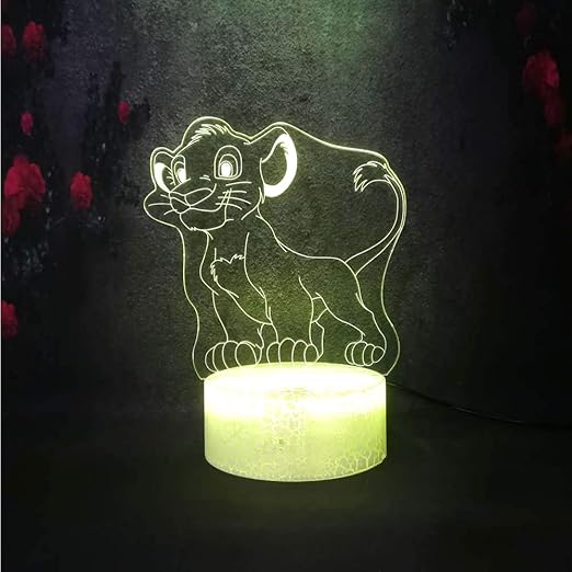 lion king nursery lamp