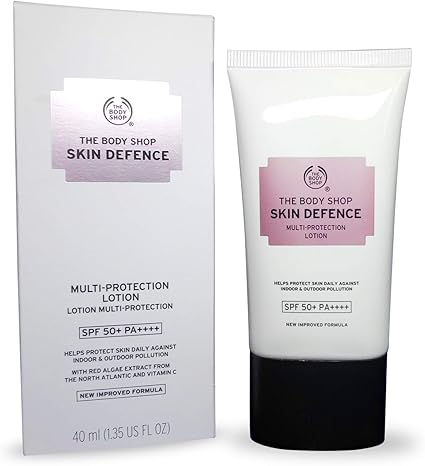 body shop moisturiser with spf