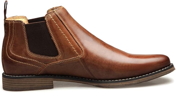 high cut shoes leather