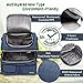 Janolia Insulated Lunch Bag, Extra Large Hard liner Meal Prep Bag, 6 Hours Insulation Time Lunch Bag Cooler Heater for Kids Women Adults Men Boys, Ideal for Travel, Hiking, School, Office