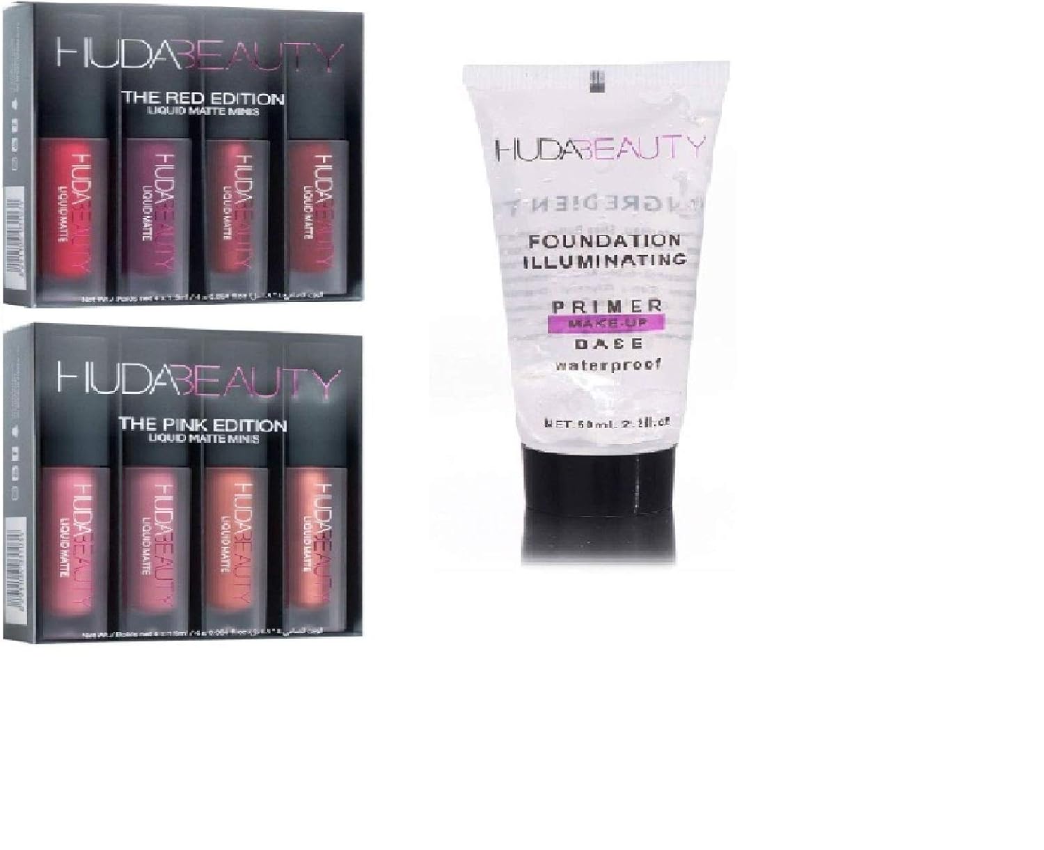 huda beauty lipstick set of 4