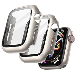 JETech Case with Screen Protector for Apple Watch