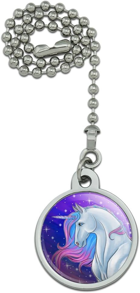 Graphics More Majestic Unicorn Pink Purple Blue Ceiling Fan And