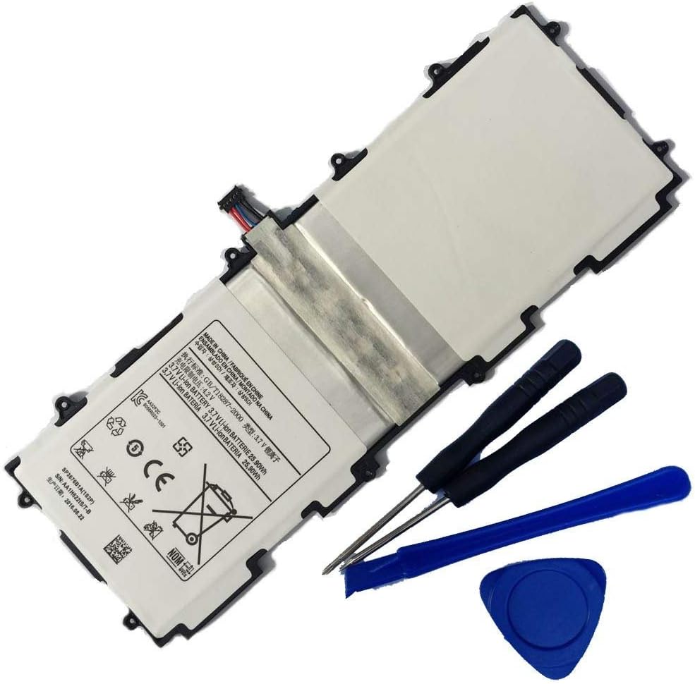 Uniamy Internal Replacement Battery + Free tools For GT-N8010 Galaxy Note 10.1 GT-N8013 N8000 Galaxy Tab 10.1 GT-P7510 /GT-P7500