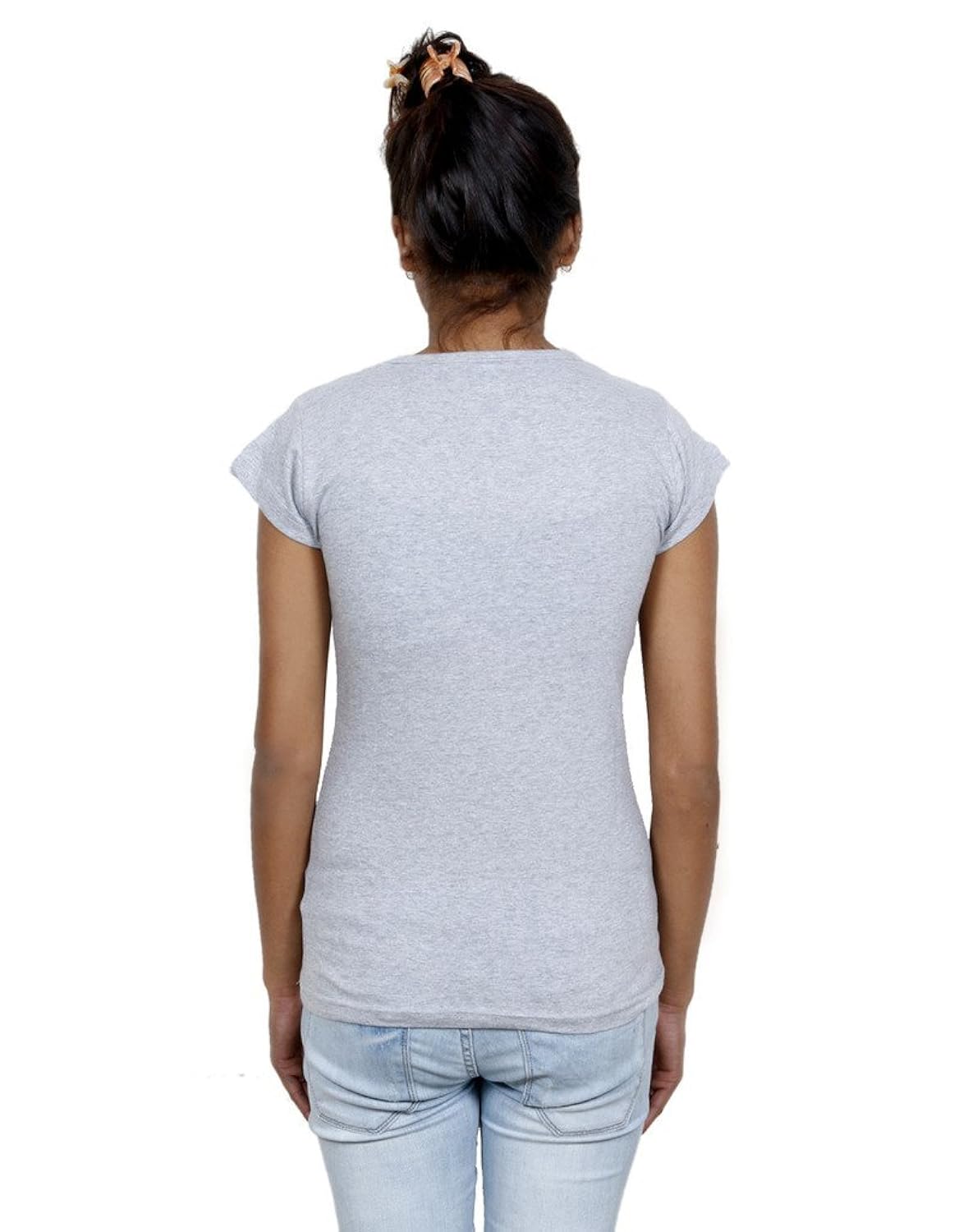 indistar women's cotton t-shirt combo offer (pack of 5 t-shirt)