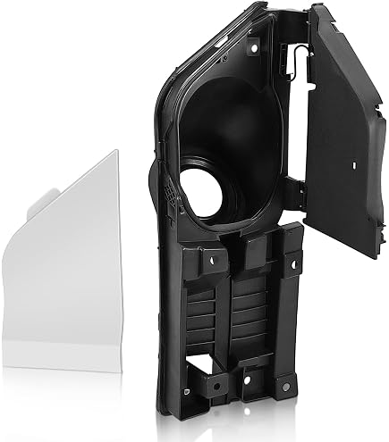 Fuel Filler Door Housing Pocket Hinge With White Cover Compatible