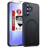 LeYi Magnética Funda para Samsung Galaxy A37 5G con [2 pcs Cristal Vidrio Templado] A 37 Case Compatible con MagSafe Carcasa 