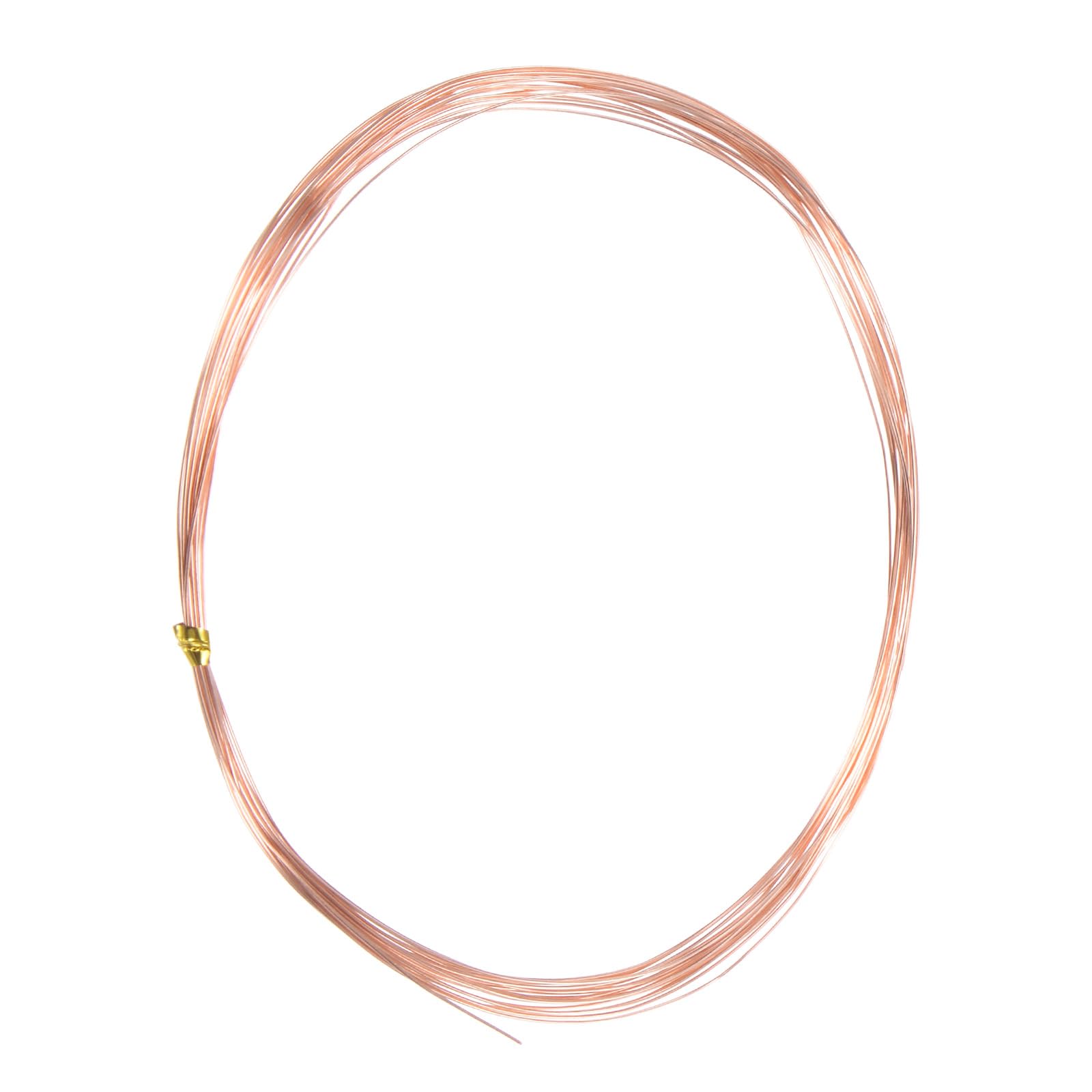 M METERXITY 99.9% Soft Copper Wire, 27 Gauge 33FT Pure Copper Wire for DIY Crafting/Jewelry Making/Gardening Plant/Beading, Craft Wire [0.35mm, 10M]