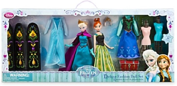 frozen deluxe doll set