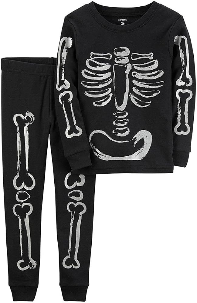 carters skeleton pajamas