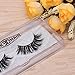 Misright Black Soft 3D Mink False Eyelashes Cross Messy Eye Lashes Extension 1 Pair