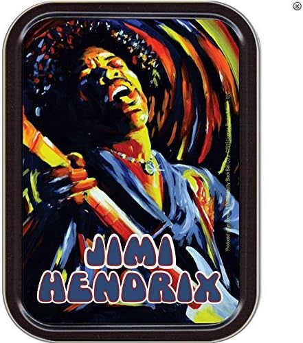 Jimi Hendrix Storage / Stash Tin 4.5"x3.5"