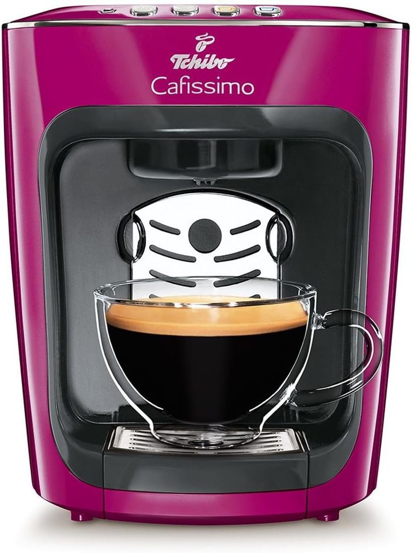 Tchibo Cafissimo - Minicafetera de cápsulas rosa: Amazon.es: Hogar