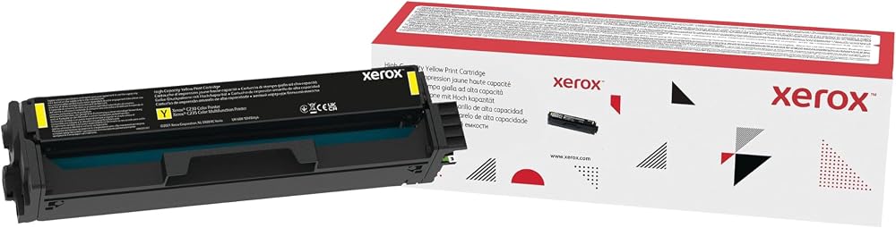 Xerox C230 C235 Yellow High Capacity Toner 006R04394 2500 Pages