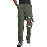baleaf Men's Convertible Hiking Pants Ripstop Lightweight Quick Dry Water Resistant Cargo Pants Zip Off Fishing Outdoor