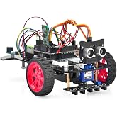 OSOYOO Model 3 Robot Car DIY Starter Kit for Arduino,Educational Motorized Robotics, Remote Control App, Learning How to Code, IOT Mechanical Coding for Teens and Adults