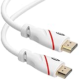 HDMI Cable 50 ft - in-Wall High Speed HDMI Cord - CL3 Rated - Supports 4K, 3D, Full HD, 2160p with Ethernet - Audio Return - 