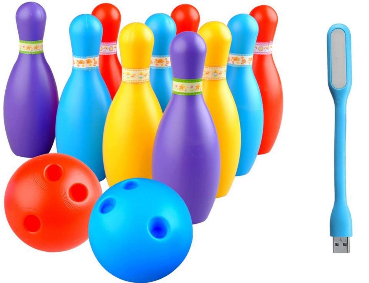 Buy BKDT Marketing Bowling Set Game with 10 pin Bottles and 2 Balls