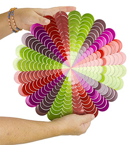 Dawhud Direct Kinetic 3D Spiral Metal Garden Wind Spinner