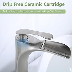 RUITHOE Vessel Sink Faucet Brushed