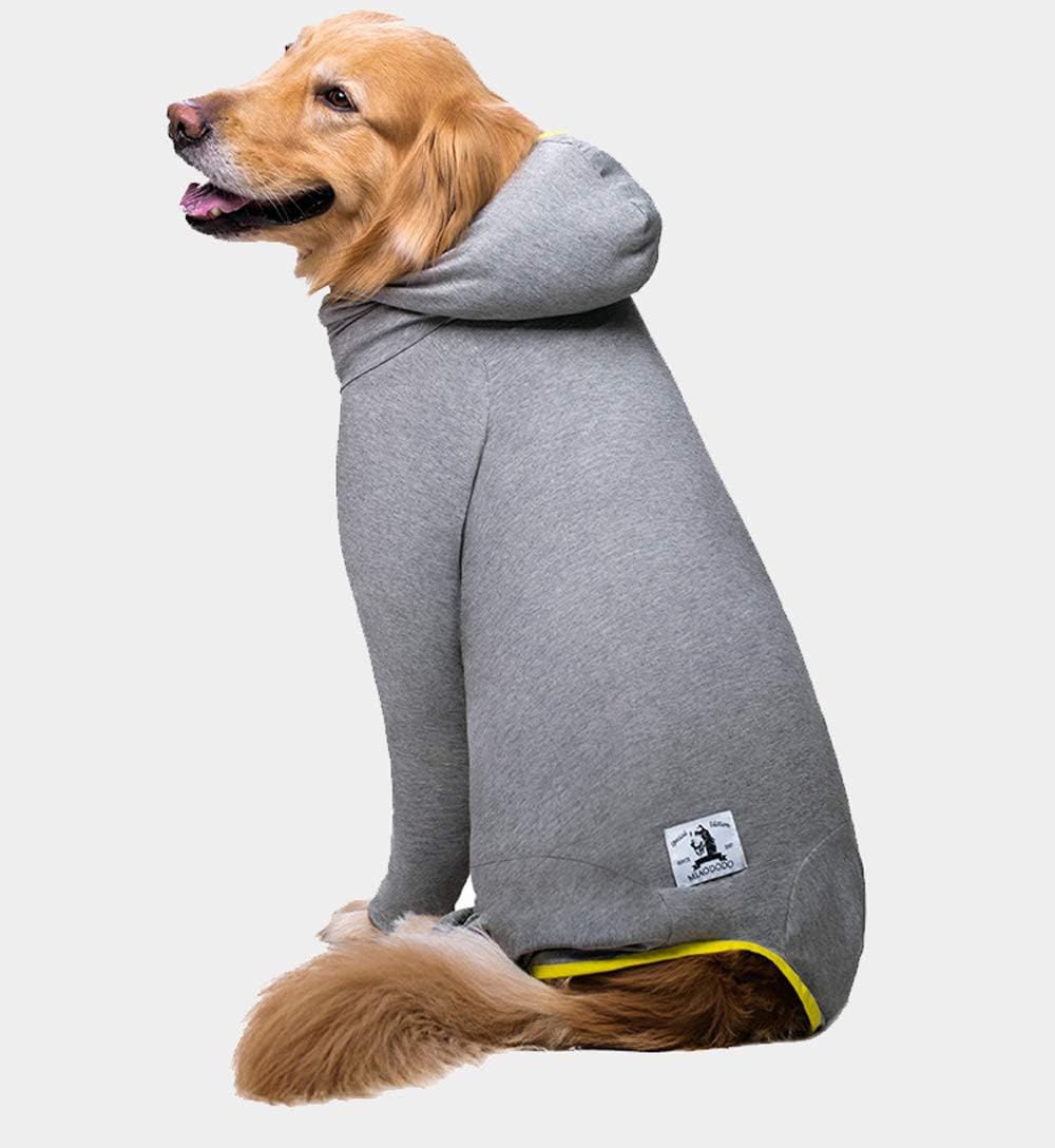 Dog Clothes,Pet Pajamas Sleeping Clothe Elastic Anti-hair Dust-proof Four-legged Garment Jumpsuit Clothes for Medium Dogs Large Dogs (26 - Image 4
