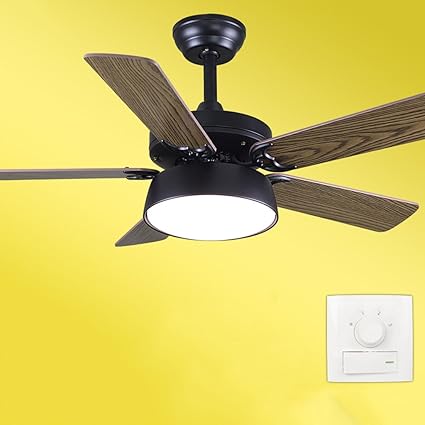 Liuyu Retro Ceiling Fan Light Restaurant Fan Light Led Chinese