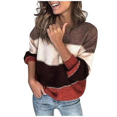 Donna Maglia A Maglieria Maglione Leggero Con Sexy Scollo V