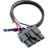 Brake Controller Wiring Harness Connector Pigtail Fit for Tow-Pro Elite Liberty and Classic Models Replace for TPH-025