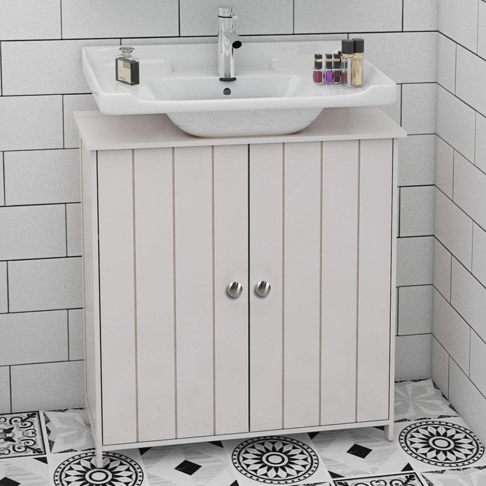 Sogeshome Bathroom Vanity Cabinet Pedestal Sink Storage Cabinet Bathroom Storage Cabinet Under Sink Vanity Cabinet With Doors