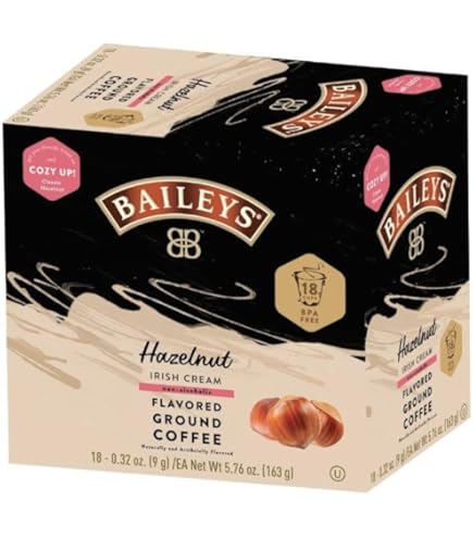Amazon.com: Bailey's Hazelnut Irish Cream Flavored Single Serve