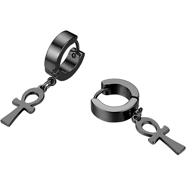 Boucles d'oreilles Chaîne pendante Coeur Plaqué or Oxyde de zirconium