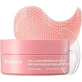 BIODANCE Collagen Peptide Eye Patches, Anti Wrinkle Patches for Face & Smile Line Patches, Under Eye Mask for Fine Lines, Eye Bags & Wrinkles, Korean Skin Care (60 Count)