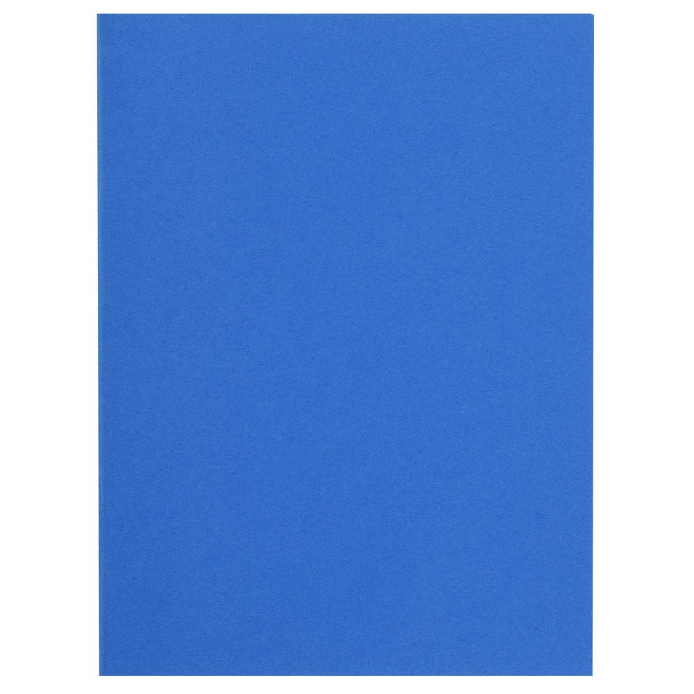 Exacompta - Ref 160010E - Forever Collection - Flash Square Cut Folders - 240 x 320mm in Size, Suitable for A4 Documents, 220gsm Recycled Card - Dark Blue (100 Pack)