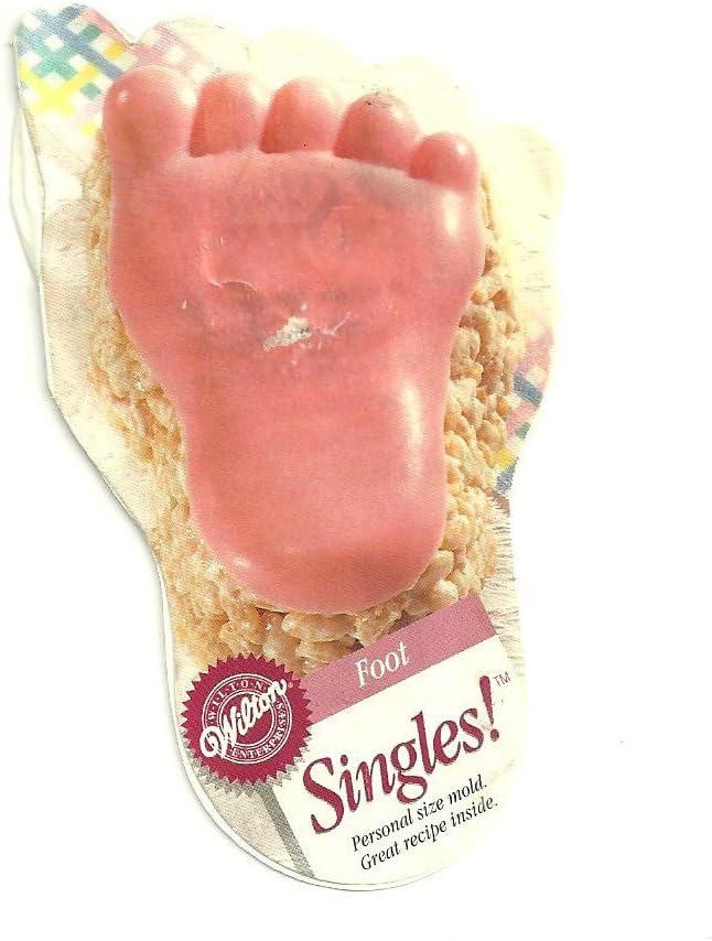 Wilton Foot Singles Mold Cake Pan (Toes/Baby Feet/Sandals