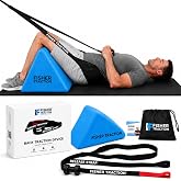 Fisher Traction Patented Lumbar Traction Device (Under 230 lbs) | Lower Back Stretcher for Spinal Decompression &ndash; Lightweight &amp; Portable for Convenient At-Home Use